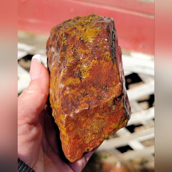 Natural Rough Jasper Stone - Picture 7 of 8
